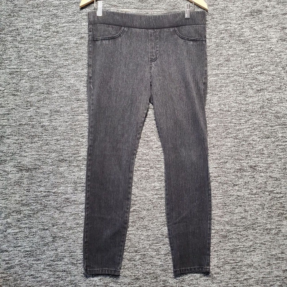 Cabi Jeans Jeggings Womens Medium Gray Pull On Skinny Leg Denim Style 888 A-4963